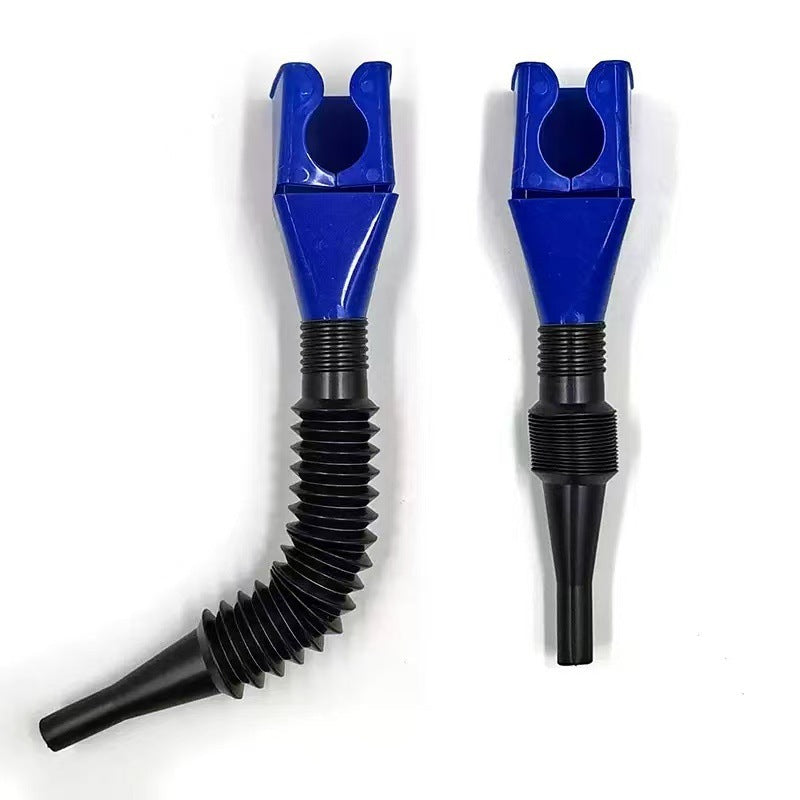 2pcs Funnel for Car,Retractable Funnel with Flexible Hose and Filter
