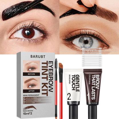 Eyebrow Color Kit, Long Last Effect Up to 4 Weeks