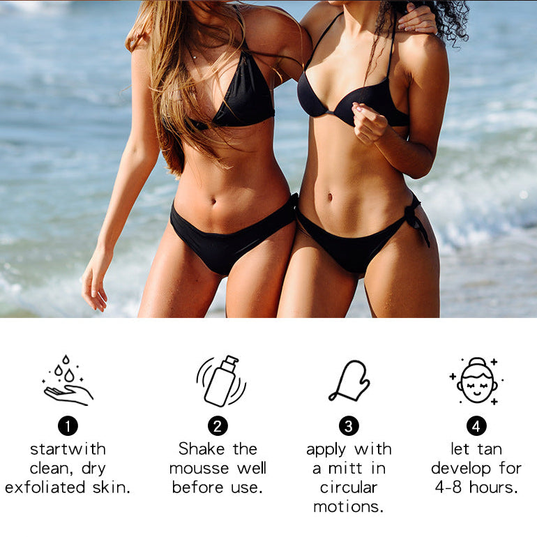 Ultra Dark Self Tanner Mousse | I Want The Darkest Tan Possible
