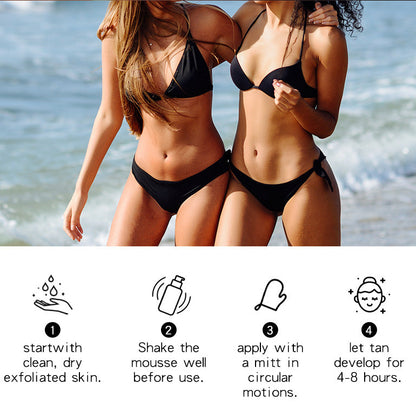 Ultra Dark Self Tanner Mousse | I Want The Darkest Tan Possible