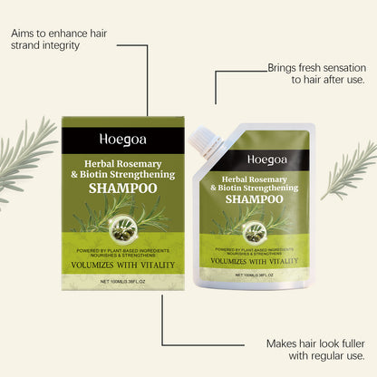 Rosemary Shampoo, Nourishing & Strengthening Formula, Helps Refresh Scalp