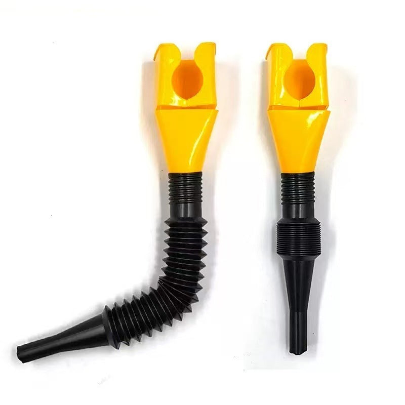 2pcs Funnel for Car,Retractable Funnel with Flexible Hose and Filter