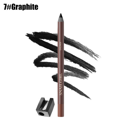 Waterproof Eyeliner Pencil,Smudge-proof Long Lasting Plum Eye Liner