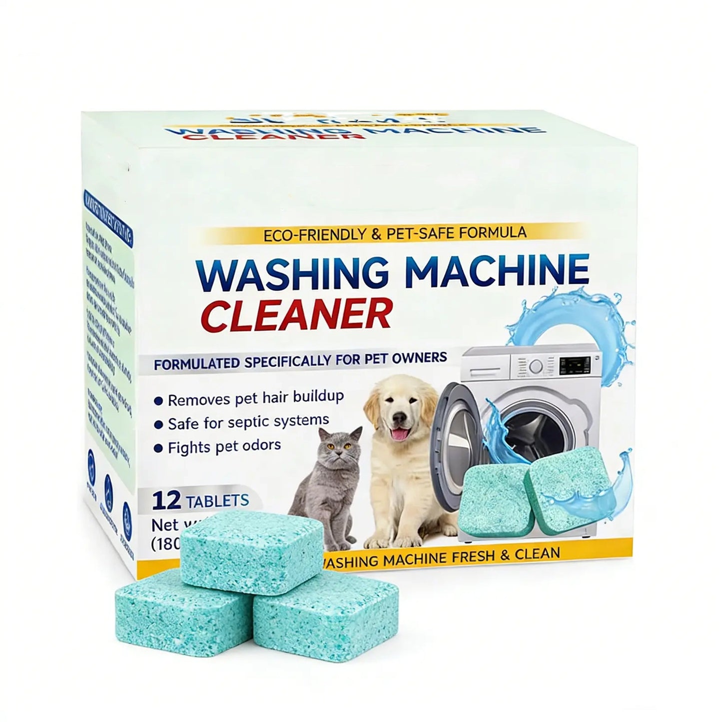 Powerful Washing Machine Cleaning Tablets