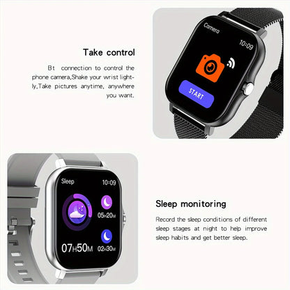 Smart Watch, 1.81" Upgraded Full Touchscreen Smart Watch for Android iPhones