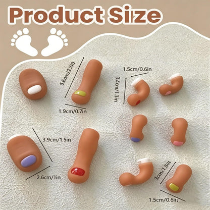 10Pcs Funny Slippers Accessories,Cute Shoe Charms,DIY Shoe Accessories for Party Favor