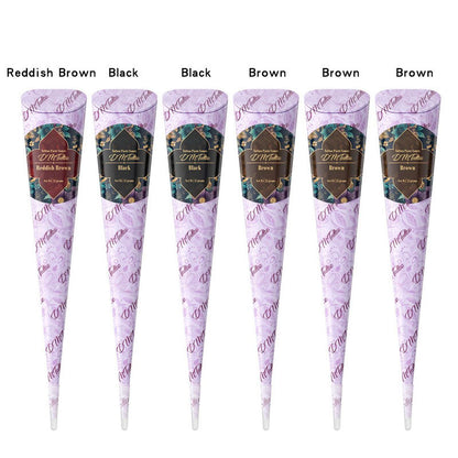 Tattoo Set Hand-Painted Paste Set Tattoo Paste Plant Temporary Hand-Painted Waterproof