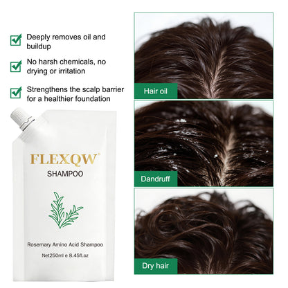 Rosemary Amino Acid Shampoo for Thinning Hair&Fuller Volume | Strengthening Formula