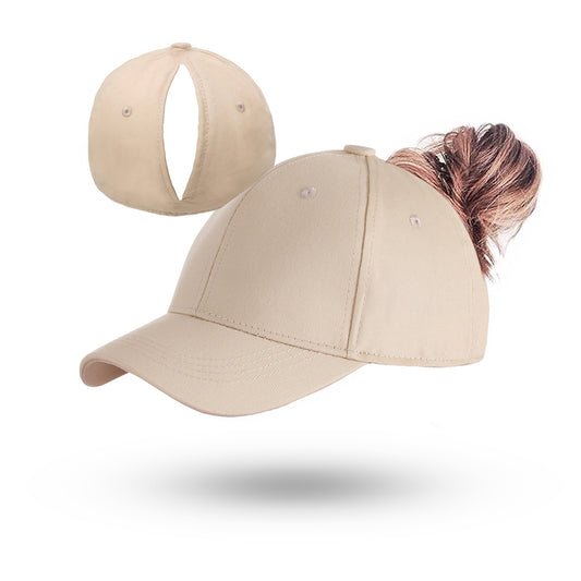 Magnetic Ponytail Caps Easy Wear Breathable Cotton Adjustable