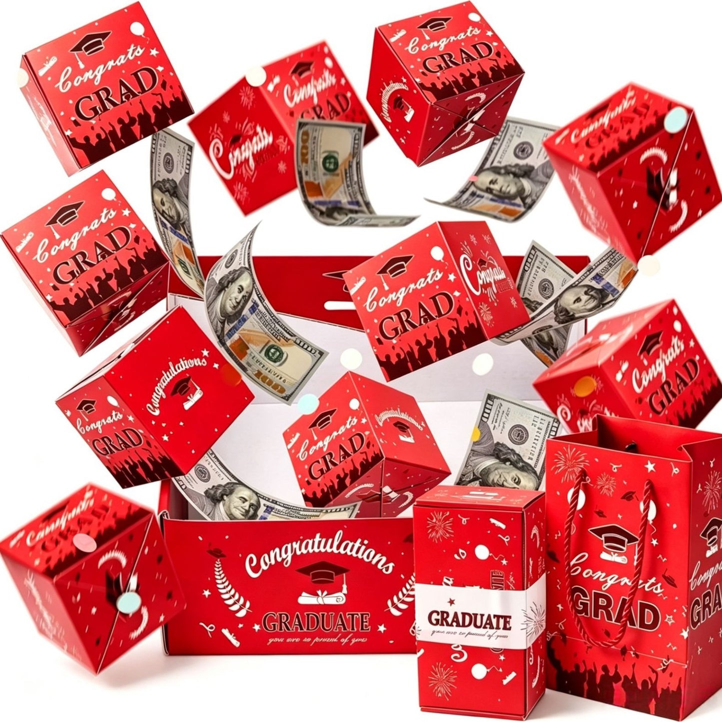 Graduation Gift Folding Bouncy Box