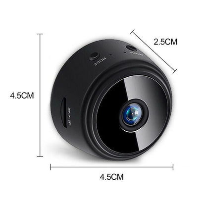 2PCS Mini Hidden Wireless WiFi Camera HD 1080P with Audio and Video