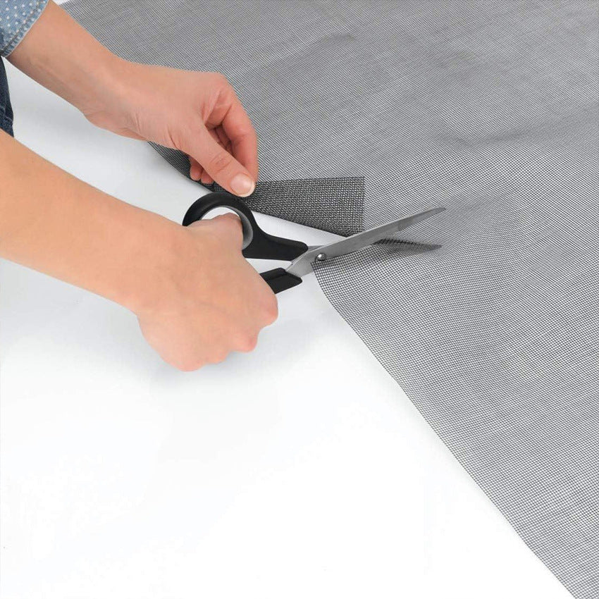 Magnetic Window Screen, No Drilling & Easy Installation, Cuttable Size