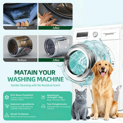 Powerful Washing Machine Cleaning Tablets
