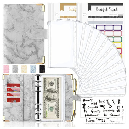 50Pcs Budget Binder with Cash Envelopes，Budget Binder, Cash Envelopes for Budgeting