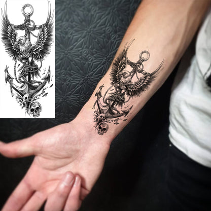 10PCS Realistic Religious Temporary Tattoos, Waterproof Realistic