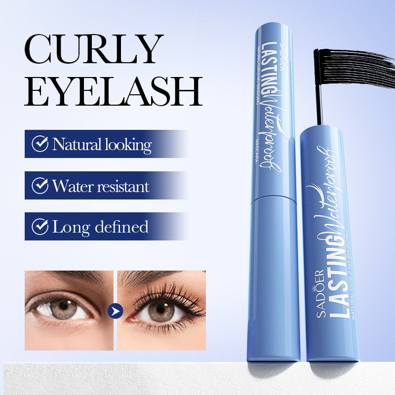 2Pcs Volumizing Waterproof Mascara, New Lengthening and Curling Mascara