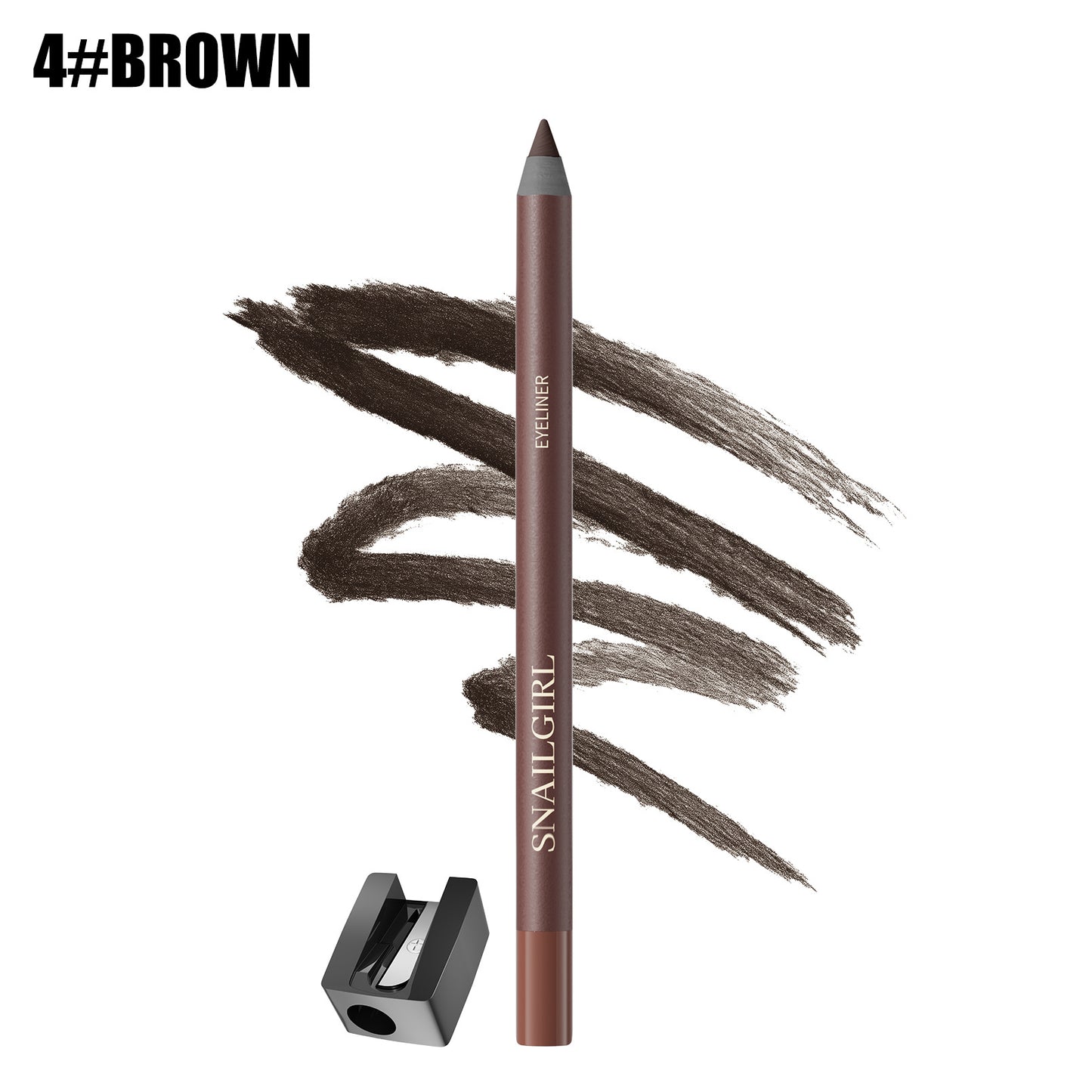 Waterproof Eyeliner Pencil,Smudge-proof Long Lasting Plum Eye Liner