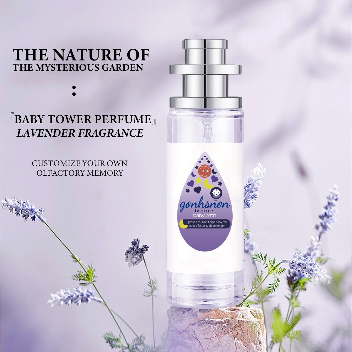 Baby Perfume, Perfumes Powder, Fresh and Light Fragrance