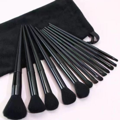 Makeup Brush Set 13 Pcs Professional Synthetic Case Upgraded Version