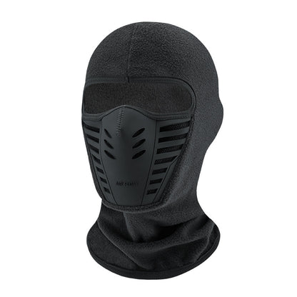 Balaclava Cycling Mask, Fleece Thermal Face Mask — Helmet-Compatible Ski Accessory