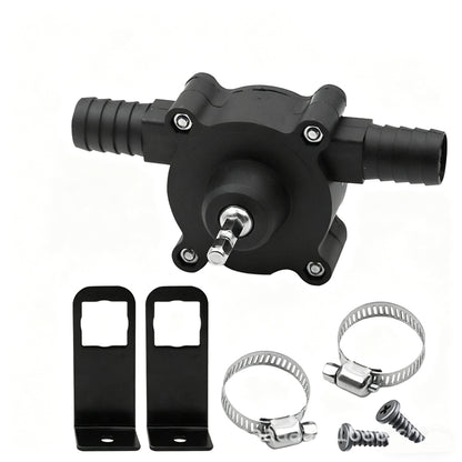 Mini Electric Drill Pump Portable Hand Drill Powered Water Pump Diesels Oil Fluid Water