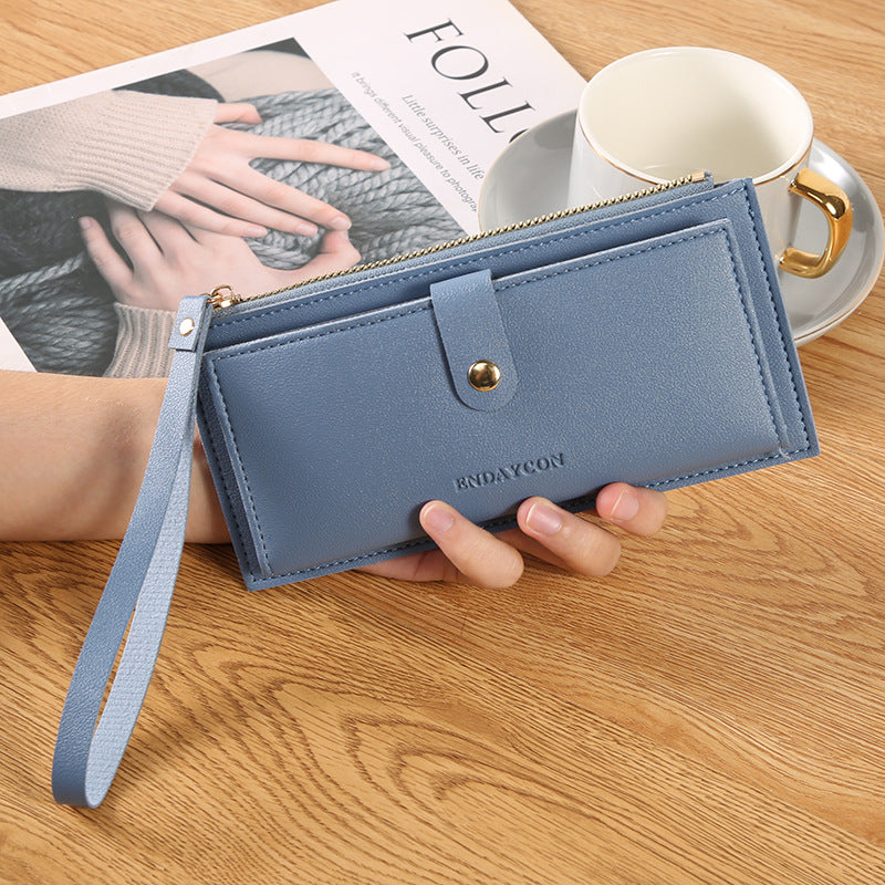 Coin Purse Long Card Bag Multifunctional Handheld Credit Holder Women's Wallet