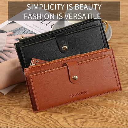 Coin Purse Long Card Bag Multifunctional Handheld Credit Holder Women's Wallet