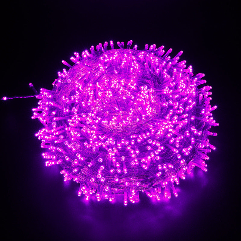 New Connectable 100 LED String Lights Indoor Outdoor , 33FT 8 Modes  Waterproof