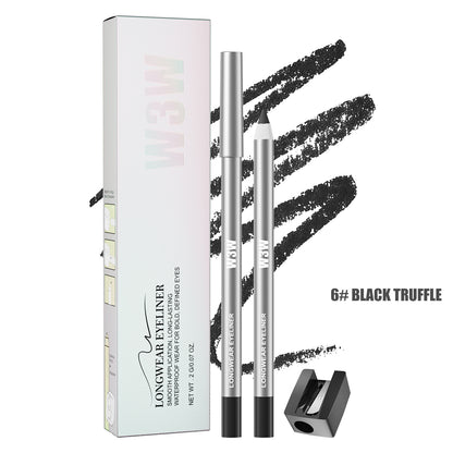 2Pcs Waterproof Gel Eyeliner Stick - Flawless, Ultra-Smooth Creamy Glide