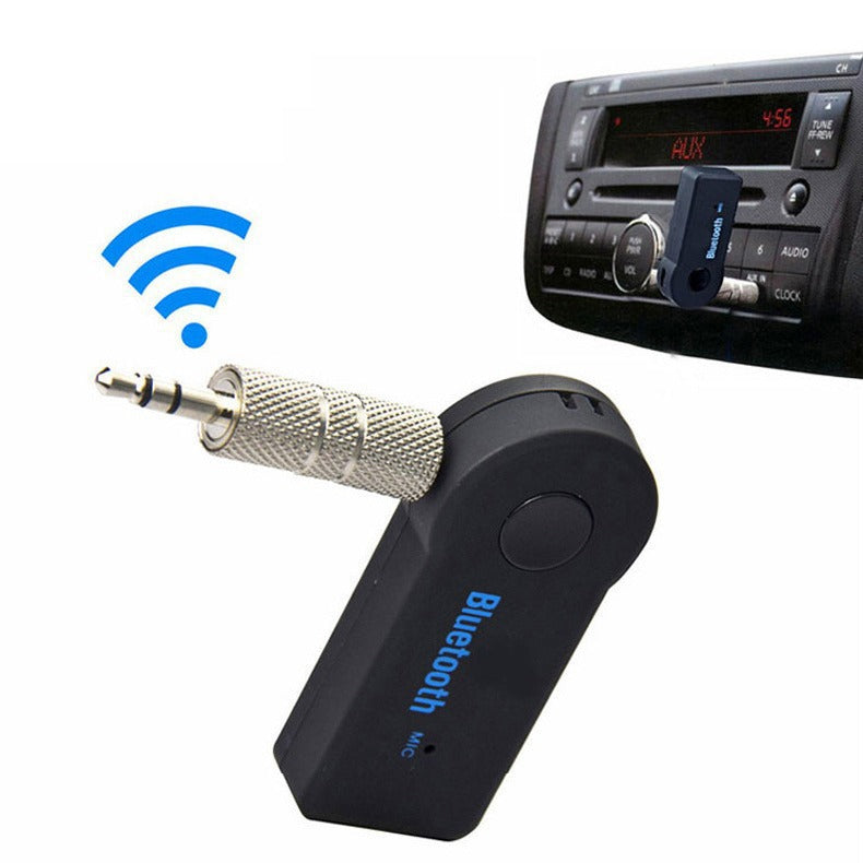 Bluetooth AUX Adapter for Car, Wireless Audio Receiver Portable Hands-Free Car Kits