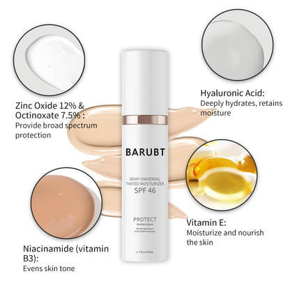 Matte Universal Tinted Moisturizer SPF 46 1.7 fl oz Facial Hydrate