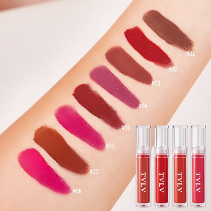 8-Piece Velvet Matte Lip Gloss Set – Waterproof, Long-Lasting & Moisturizing