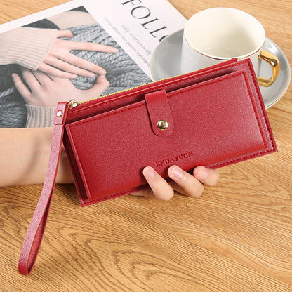 Coin Purse Long Card Bag Multifunctional Handheld Credit Holder Women's Wallet