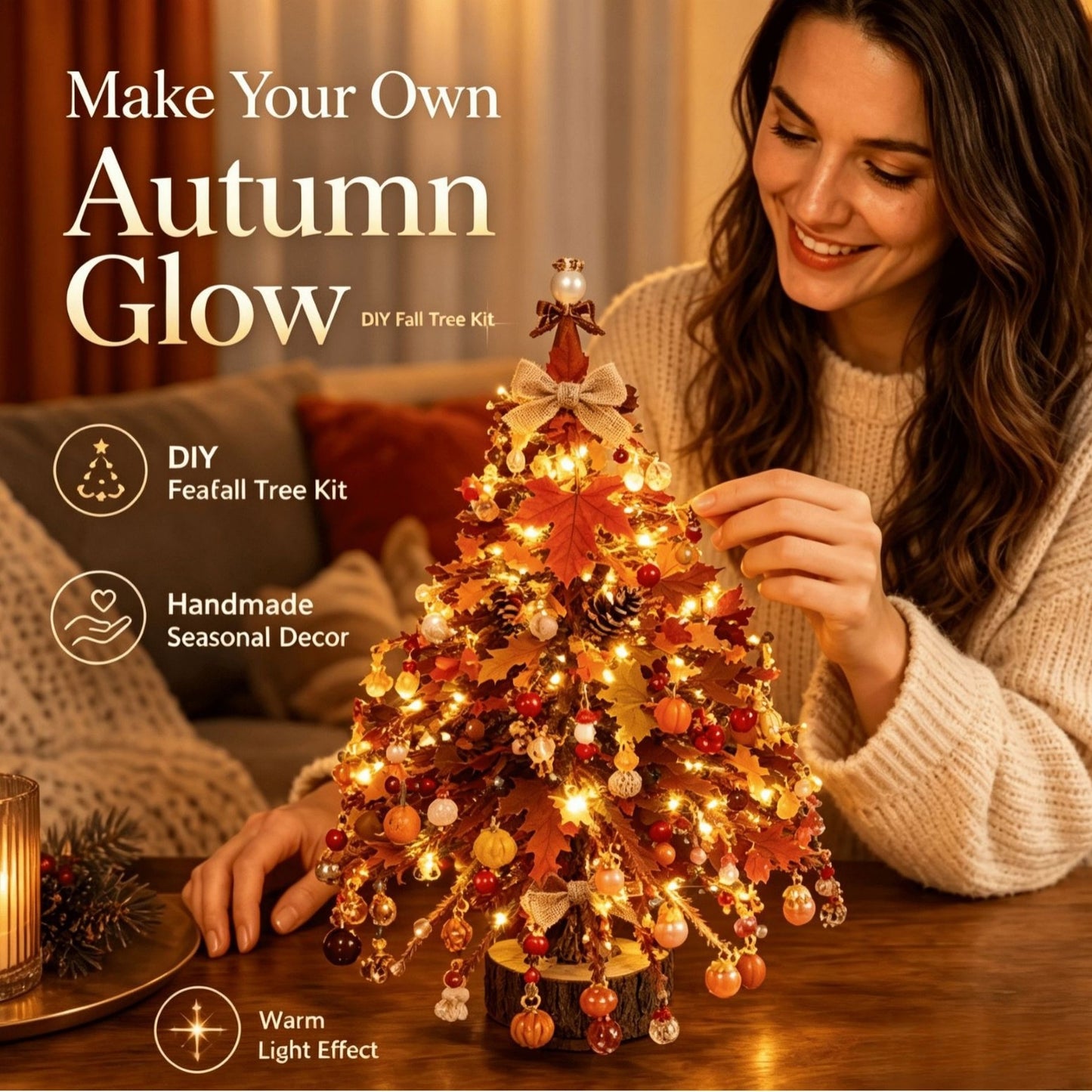 DIY Beaded Christmas Tree Kit – Create Your Own Sparkling Holiday Decoration