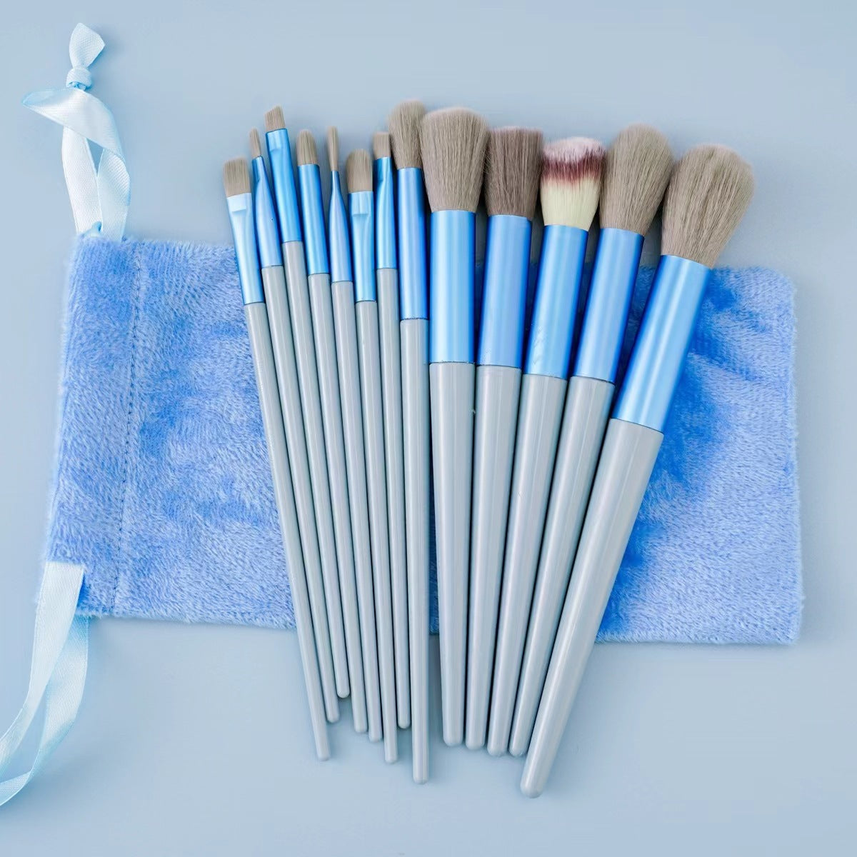 Makeup Brush Set 13 Pcs Professional Synthetic Case Upgraded Version