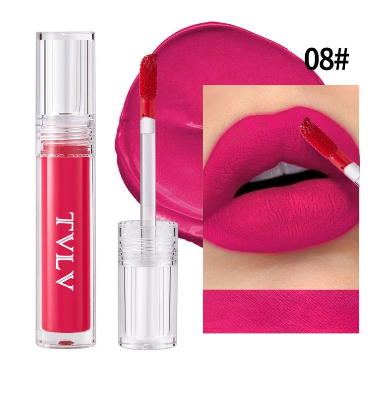 8-Piece Velvet Matte Lip Gloss Set – Waterproof, Long-Lasting & Moisturizing