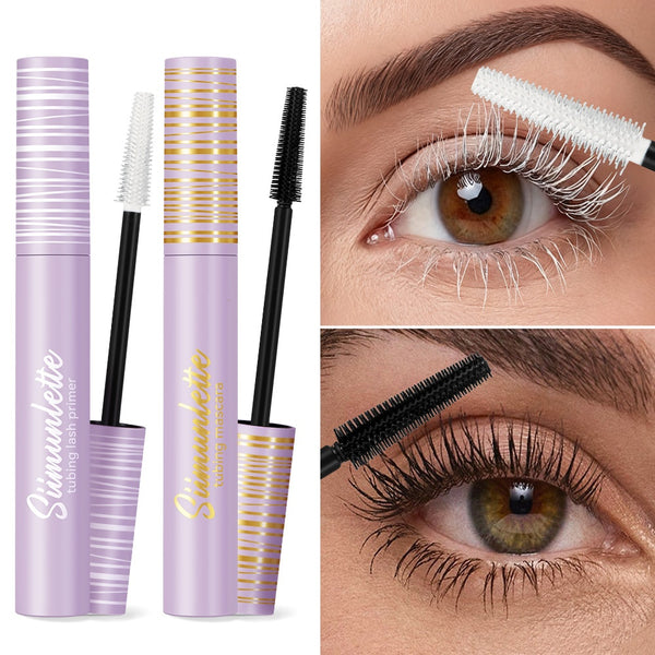 2Pcs Tubing Mascara – Lash Extensions in a Tube, Easy-to-Remove 24Hr Smudge-Proof Longwear