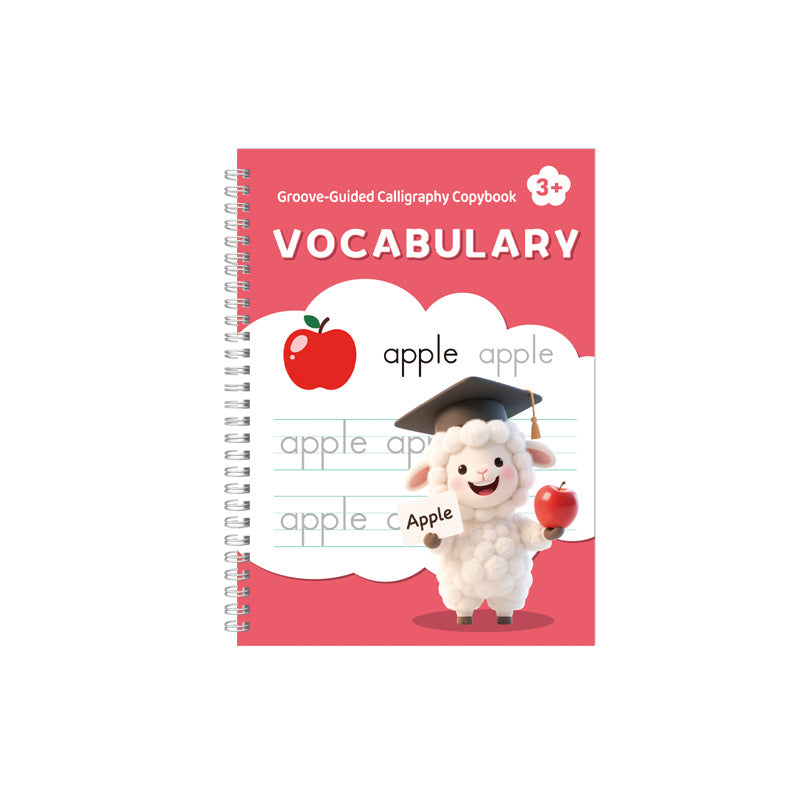Large Magic Grooved Writing Practice for Kids 3-5