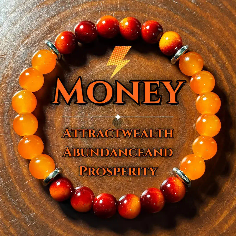 Money Attraction Bracelet Feng Shui Bracelet Prosperity Wealth Abundance Beaded Bracelets