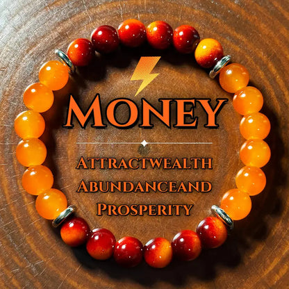 Money Attraction Bracelet Feng Shui Bracelet Prosperity Wealth Abundance Beaded Bracelets