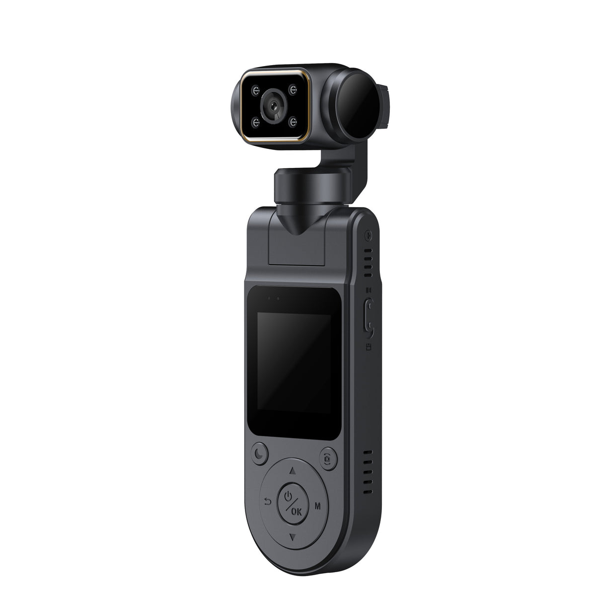 1080P Vlogging Camera, Portable Pocket Action Camera, WiFi Mini Body Cam