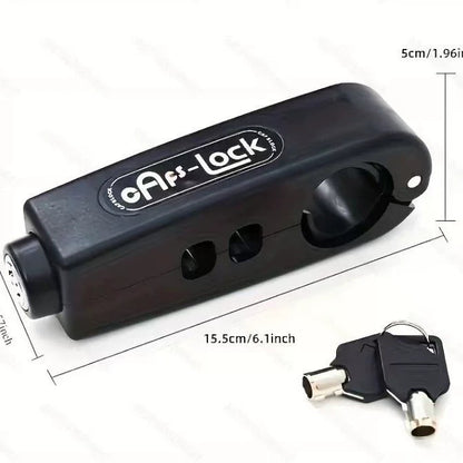 Motorcycle Front Brake Security Lock Electric Bike Handlebars Lock