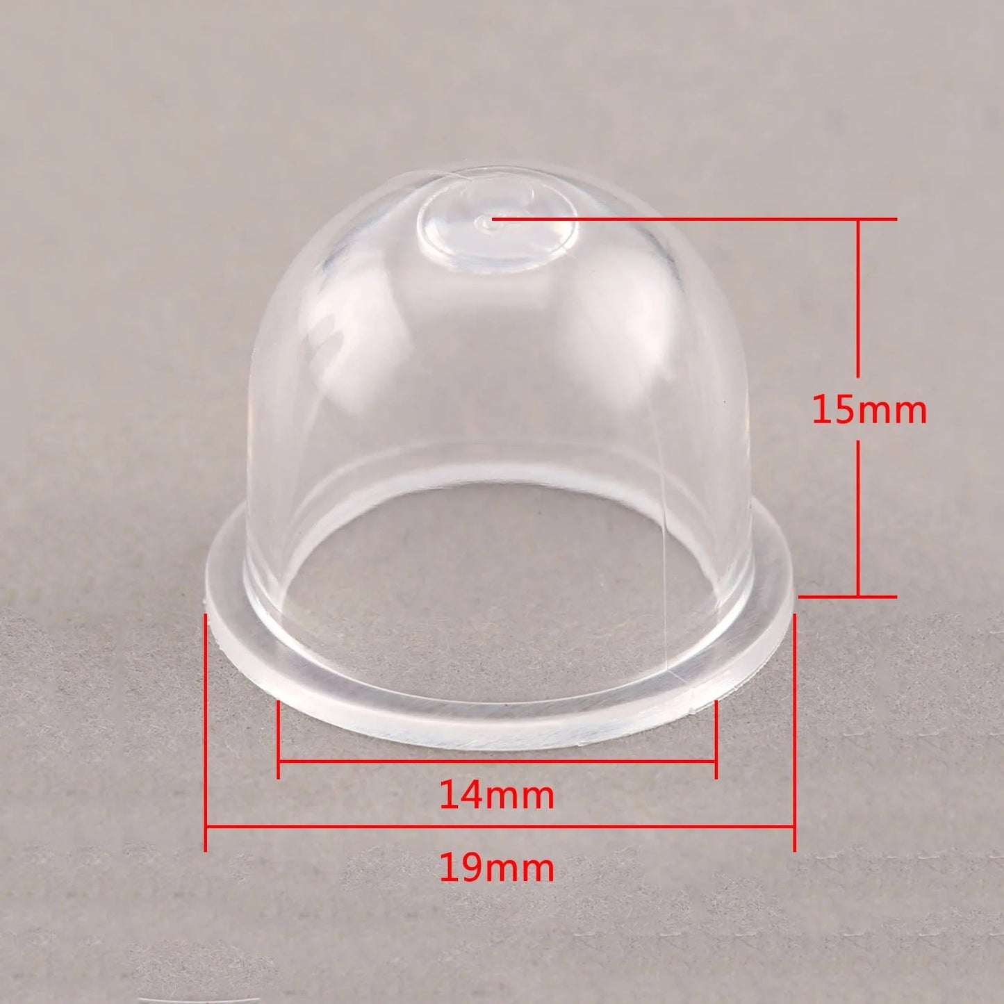 10Pcs 19mm Small Fuel Pump for Primer Bulbs for Primer Bulbs for Victa for Homelite for Honda Brushcutter Lawn Mower Accessory