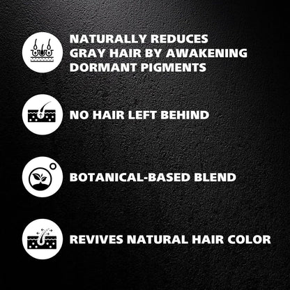 2 Pcs Gray Hair Reverse Bar Soap,Natural Gray Coverage for All Hair Types