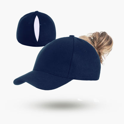 Magnetic Ponytail Caps Easy Wear Breathable Cotton Adjustable