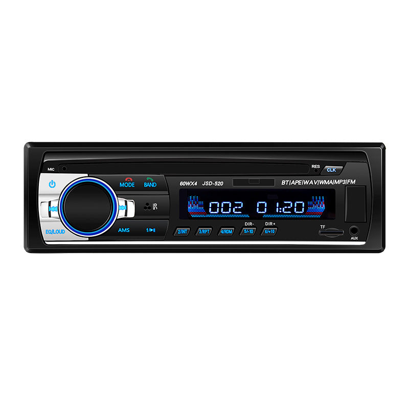 Car Radio Audio USB/SD/MP3 Player Receiver Bluetooth Hands-Free with Remote Control