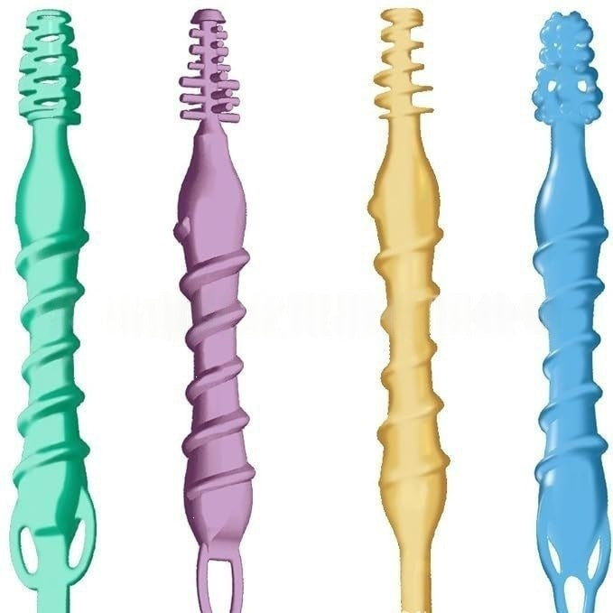 4 Spin-Safe Reusable and Flexible Ear Cleaner Kit
