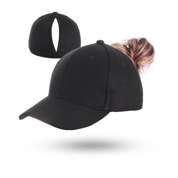 Magnetic Ponytail Caps Easy Wear Breathable Cotton Adjustable