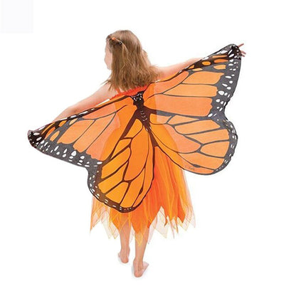 Children's Butterfly Wing Cape — Halloween Stage Performance Costume