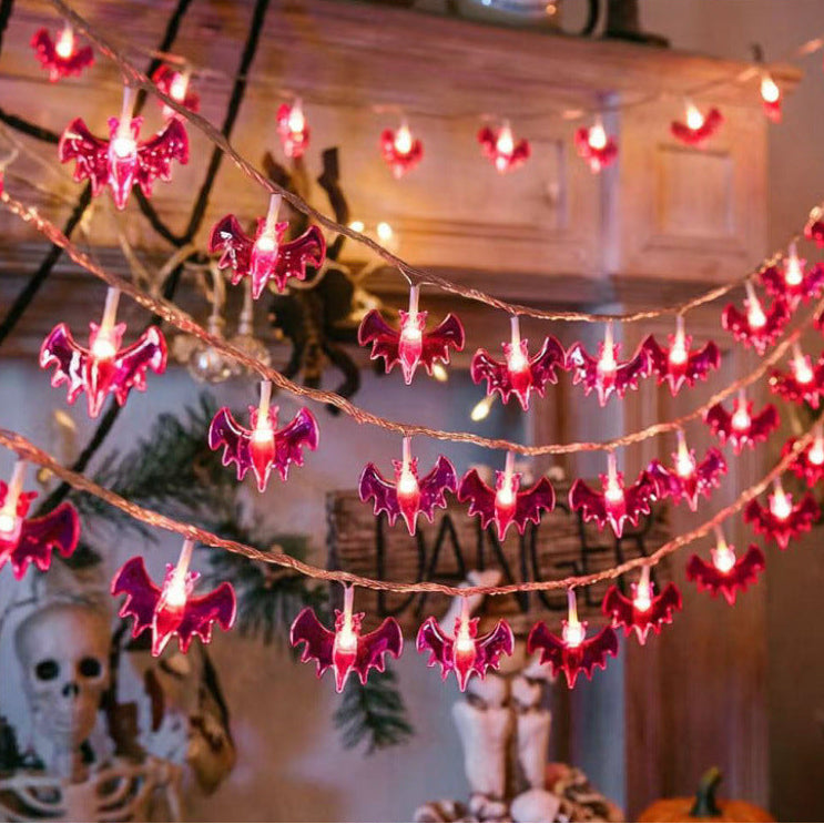 30LED 10Ft Enlarged Maples Leaves Fall Lights Battery Operated